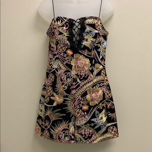 Guess multicolor shirts romper jumpsuit